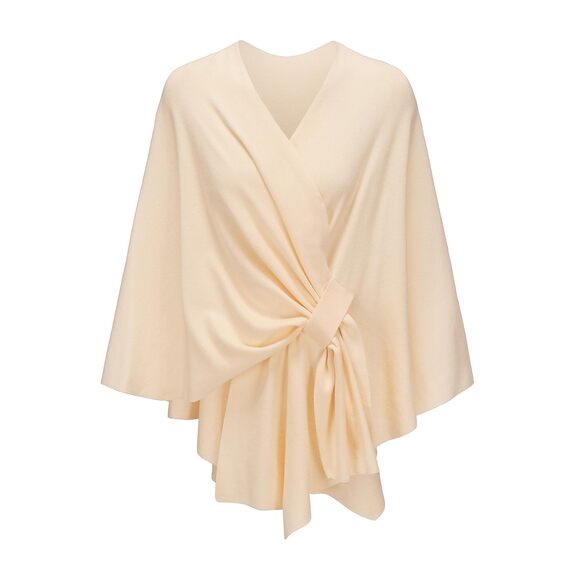 Sрісу Sаndіа Accessories - 7383 Shawl Wraps For Women Knit Poncho Travel Scarf Elegant Ruana Cape